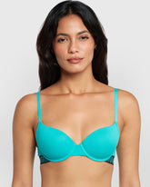 La Senza Remix Logo band Demi Bra Teal / 34B